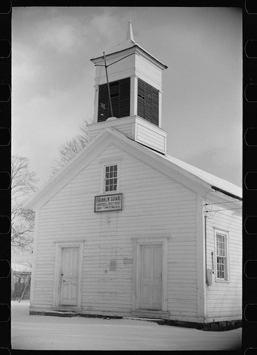 Untitled photo, possibly related to: Rural school, Orange County, New York