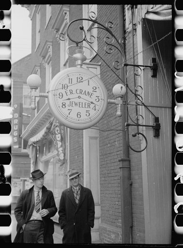 Men on main street, Winchester, Virginia