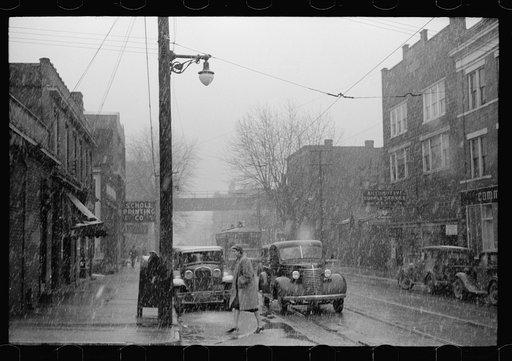 Snowstorm, Parkersburg, West Virginia