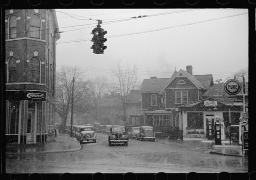 Untitled photo, possibly related to: Snowstorm, Parkersburg, West Virginia