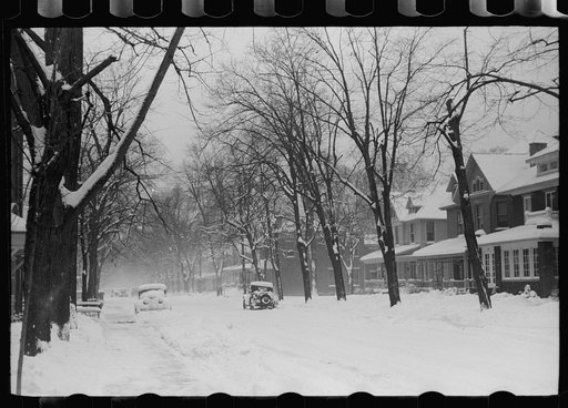 Untitled photo, possibly related to: Man cleans off car, Chillicothe, Ohio