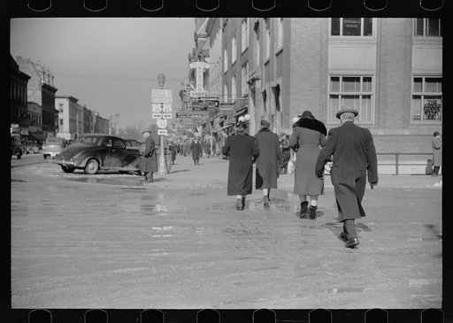 Untitled photo, possibly related to: Main street, Chillicothe, Ohio