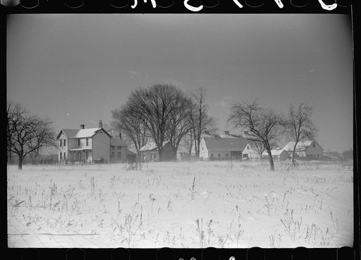 Snowbound farm, Ross County, Ohio