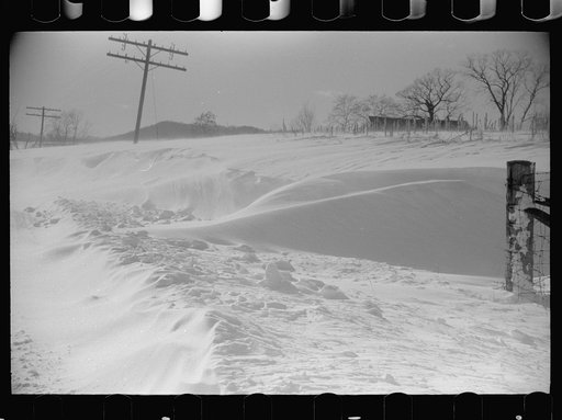 Snowdrifts, Ross County, Ohio