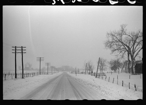 Untitled photo, possibly related to: Farm along U.S. 6, Iowa County, Iowa