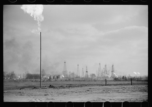 Oil field, Marion County, Illinois