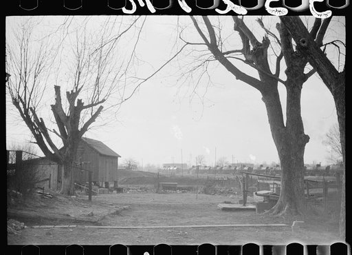 Untitled photo, possibly related to: Oil field, Marion County, Illinois