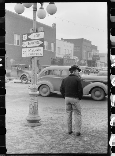 Oil worker, Salem, Illinois