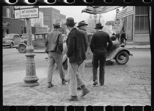 Untitled photo, possibly related to: Woman shopper, Salem, Illinois