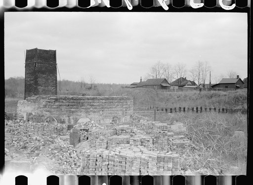 Untitled photo, possibly related to: Abandoned tile factory, Parke County, Indiana