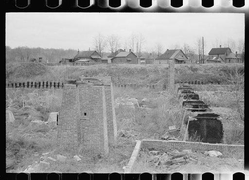 Untitled photo, possibly related to: Abandoned tile factory, Parke County, Indiana