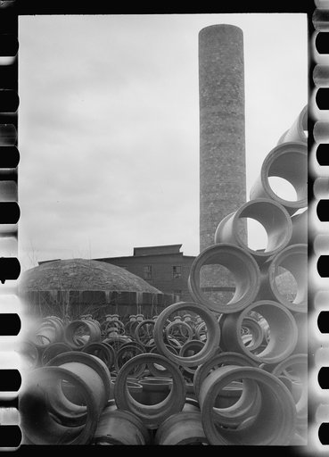 Untitled photo, possibly related to: Abandoned tile factory, Parke County, Indiana