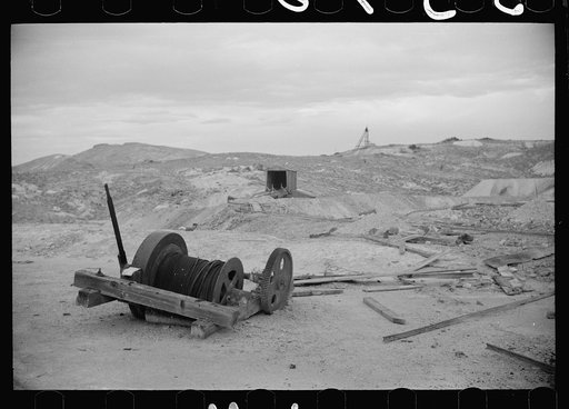 Abandoned mine. Goldfield, Nevada