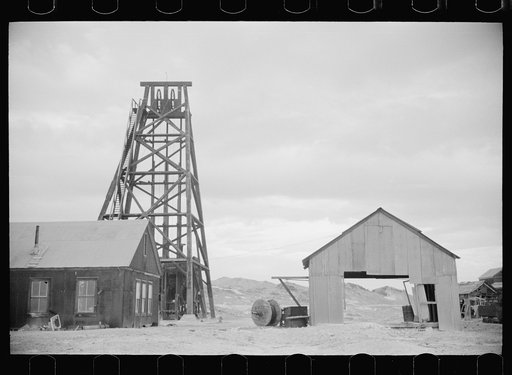 Abandoned mine. Goldfield, Nevada