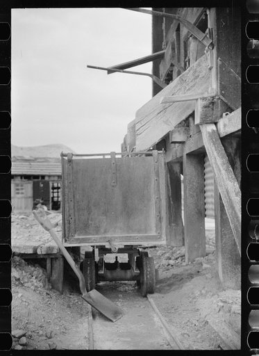 Untitled photo, possibly related to: Abandoned mine. Goldfield, Nevada