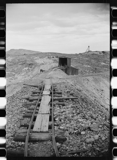 Abandoned mine. Goldfield, Nevada