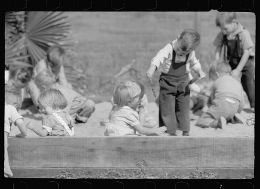 Untitled photo, possibly related to: Child of migratory worker, FSA (Farm Security Administration) camp, Weslaco, Texas