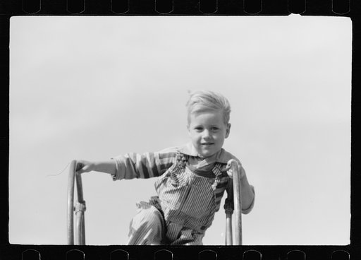 Untitled photo, possibly related to: Child of migratory worker, FSA (Farm Security Administration) camp, Weslaco, Texas