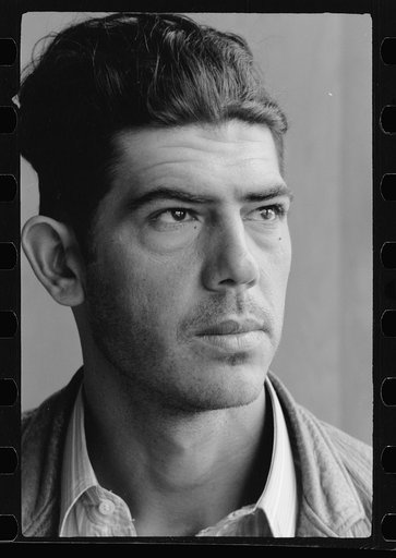 Migratory worker, FSA (Farm Security Administration) camp, Harlingen, Texas