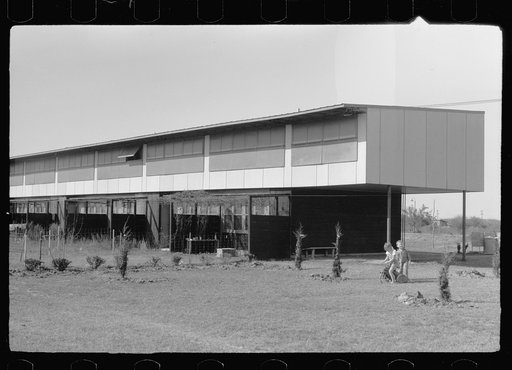 Labor homes, FSA (Farm Security Administration) camp, Sinton, Texas