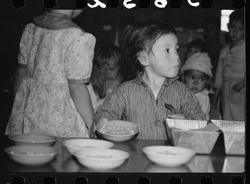 Untitled photo, possibly related to: Nursery school, migratory worker's child, FSA (Farm Security Administration) camp, Sinton, Texas