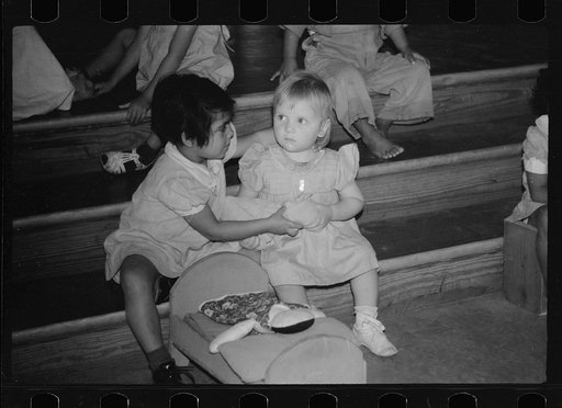 Untitled photo, possibly related to: Nursery school, FSA (Farm Security Administration) camp, Sinton, Texas