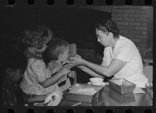 Untitled photo, possibly related to: Nursery school, FSA (Farm Security Administration) camp, Sinton, Texas