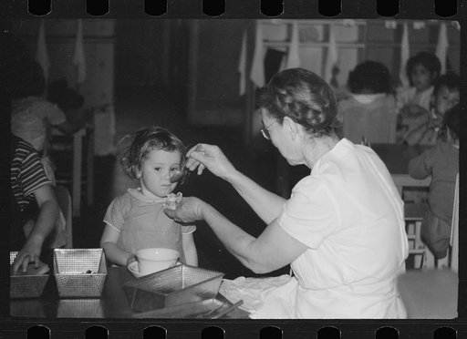 Untitled photo, possibly related to: Nursery school, FSA (Farm Security Administration) camp, Sinton, Texas