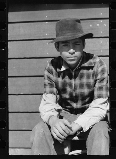 Untitled photo, possibly related to: Migratory worker, FSA (Farm Security Administration) camp, Sinton, Texas