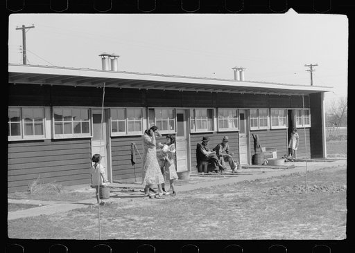 Untitled photo, possibly related to: Community store, FSA (Farm Security Administration) camp, Sinton, Texas