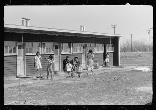 Untitled photo, possibly related to: Community store, FSA (Farm Security Administration) camp, Sinton, Texas