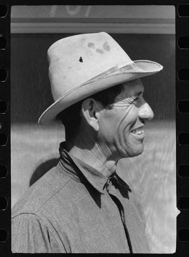 Migratory worker, FSA (Farm Security Administration) camp, Sinton, Texas