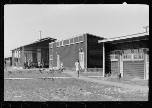Untitled photo, possibly related to: Migratory worker's child at community store, FSA (Farm Security Administration) camp, Sinton, Texas