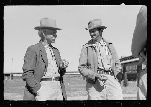 Untitled photo, possibly related to: Camper, FSA (Farm Security Administration) camp, Sinton, Texas