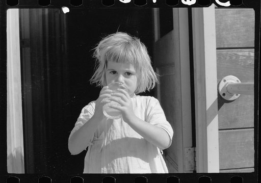 Untitled photo, possibly related to: Migratory worker's child, nursery school, FSA (Farm Security Administration) camp, Weslaco, Texas