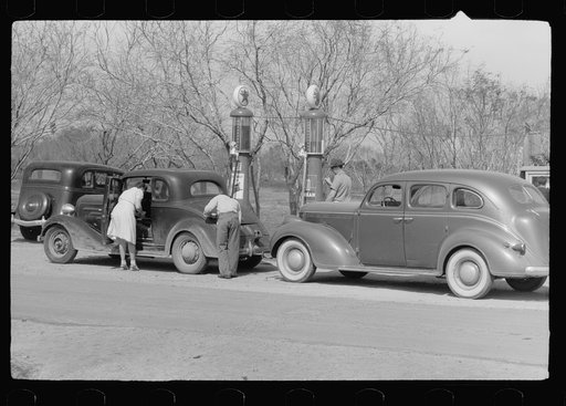 Untitled photo, possibly related to: Community store, FSA (Farm Security Administration) camp, Weslaco, Texas