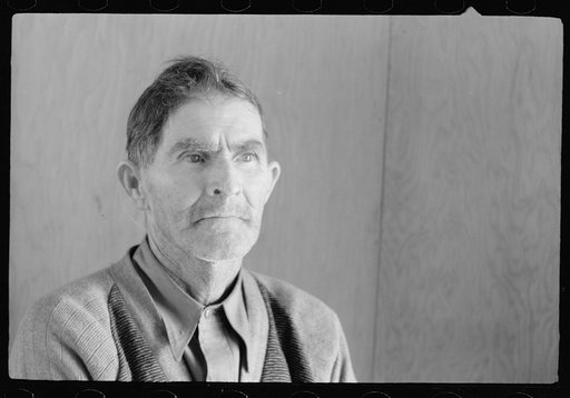 School janitor, elementary school, FSA (Farm Security Administration) camp, Weslaco, Texas