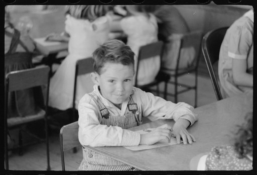 Untitled photo, possibly related to: Third grade, elementary school, FSA (Farm Security Administration) camp, Weslaco, Texas