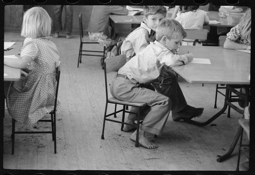 Third grade, elementary school, FSA (Farm Security Administration) camp, Weslaco, Texas