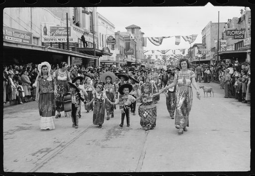 Children's parade, Charro Days fiesta, Brownsville, Texas