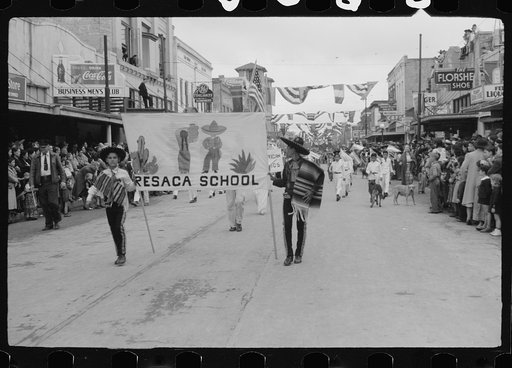 Children's parade, Charro Days fiesta, Brownsville, Texas