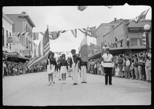 Untitled photo, possibly related to: Children's parade, Charro Days fiesta, Brownsville, Texas