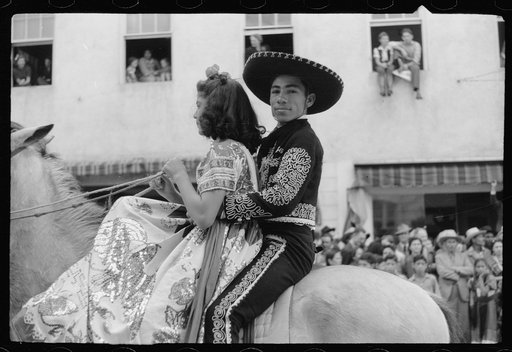 Untitled photo, possibly related to: Children's parade, Charro Days fiesta, Brownsville, Texas