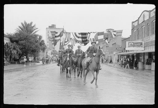 Untitled photo, possibly related to: Children's parade, Charro Days fiesta, Brownsville, Texas