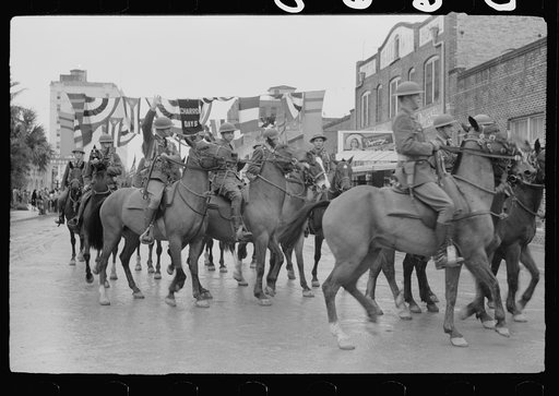 Untitled photo, possibly related to: Children's parade, Charro Days fiesta, Brownsville, Texas