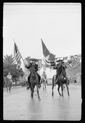 Untitled photo, possibly related to: Children's parade, Charro Days fiesta, Brownsville, Texas