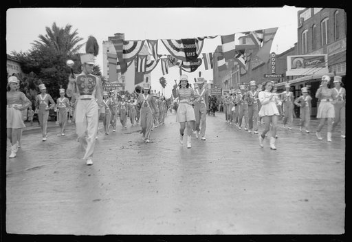 Untitled photo, possibly related to: Children's parade, Charro Days fiesta, Brownsville, Texas