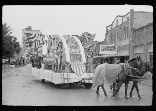 Untitled photo, possibly related to: Children's parade, Charro Days fiesta, Brownsville, Texas
