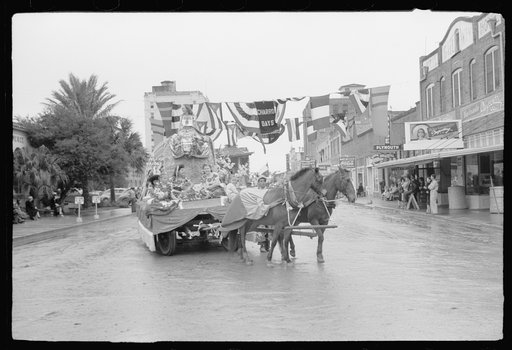 Untitled photo, possibly related to: Children's parade, Charro Days fiesta, Brownsville, Texas