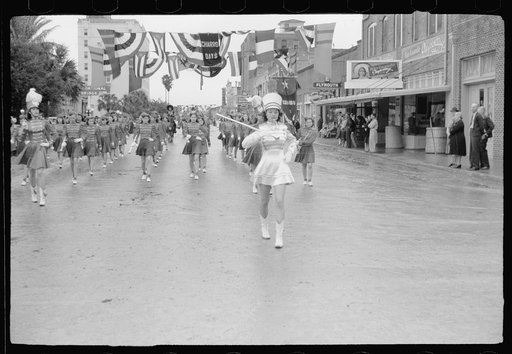 Untitled photo, possibly related to: Children's parade, Charro Days fiesta, Brownsville, Texas
